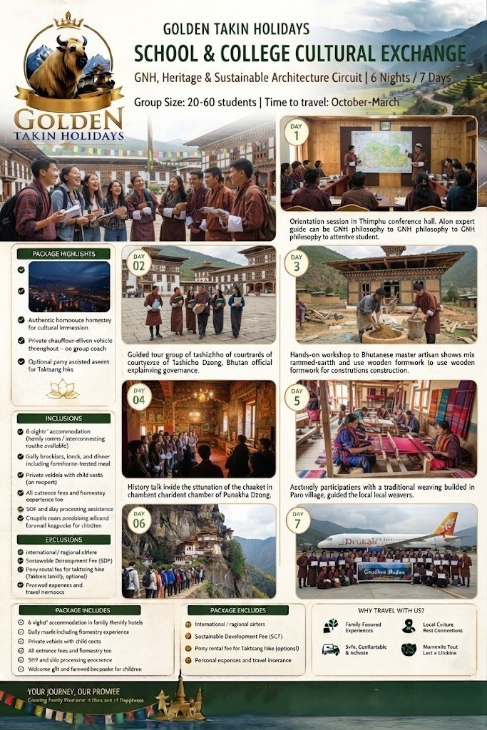 School & College Cultural Exchange Package brochure
