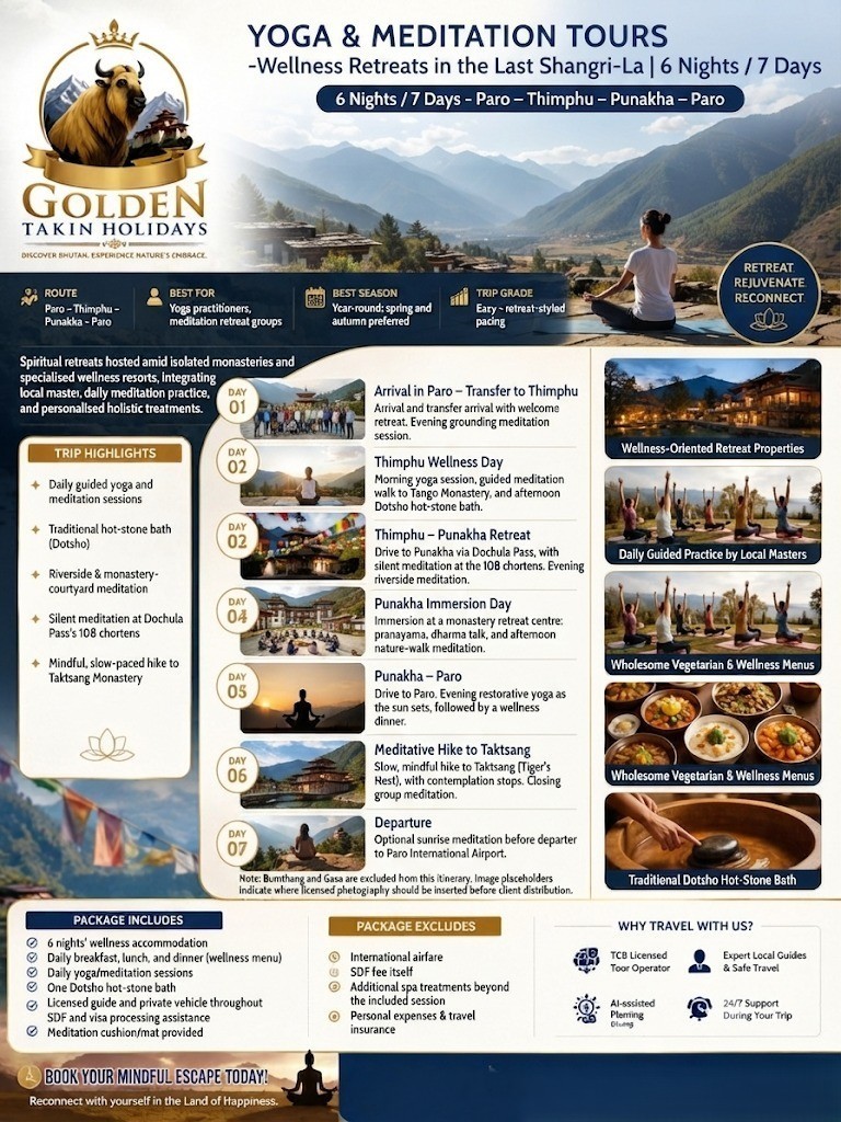 Yoga & Meditation Package brochure