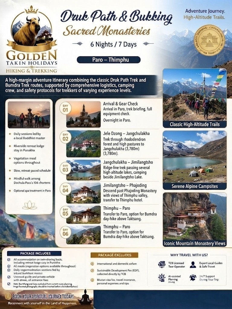 Hiking & Trekking Package brochure