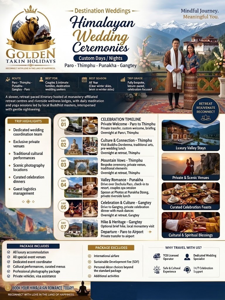 Destination Wedding Package brochure