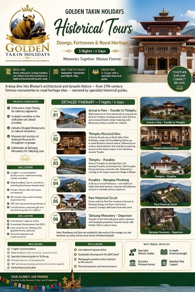 Historical Tours brochure
